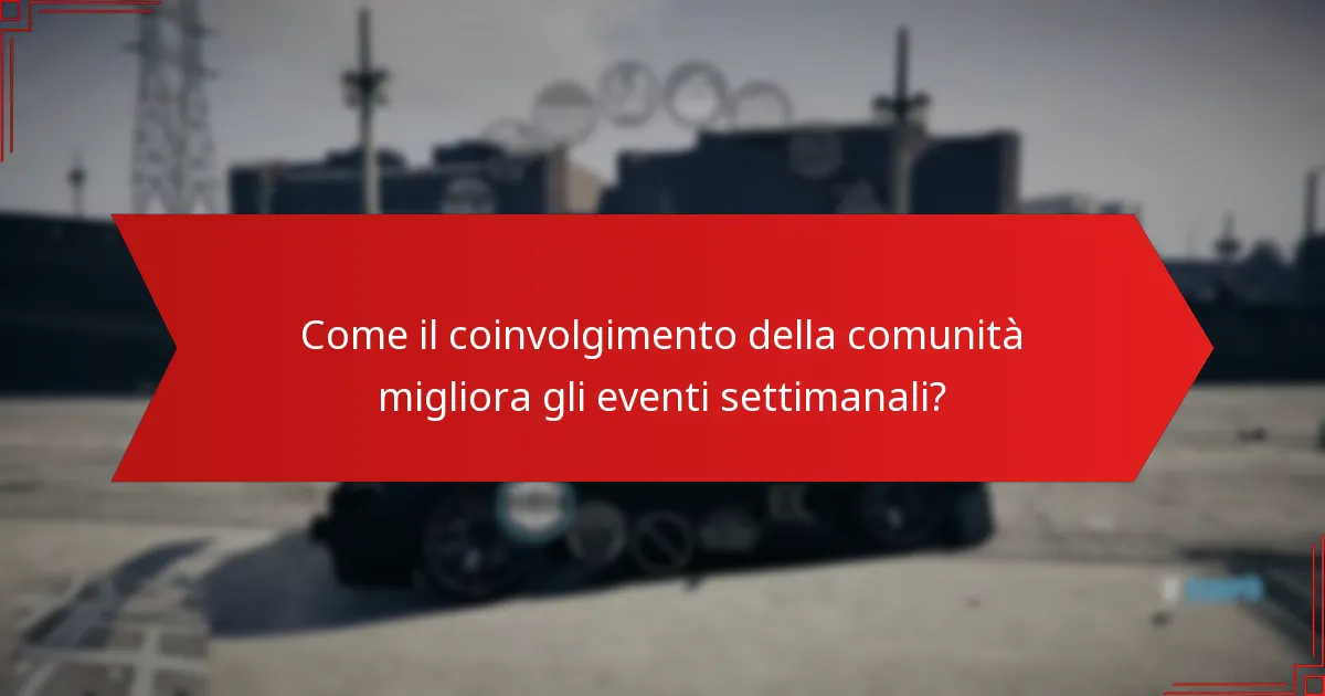 Quali ricompense possono guadagnare i giocatori durante gli eventi settimanali?